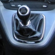 Manžeta páky řazení - Honda CR-V III - barva černá
