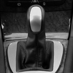 Manžeta páky řazení - Mercedes-Benz W211 man. - barva černá